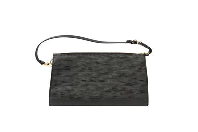 Lot 436 - Louis Vuitton Black Epi Pouchette Accessoire