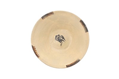 Lot 389 - A SMALL SAMANID-REVIVAL POTTERY BOWL
