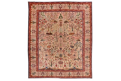 Lot 89 - A FINE TABRIZ CARPET, NORTH-WEST PERSIA