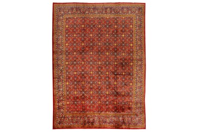 Lot 16 - A SAROUK-MAHAL CARPET, WEST PERSIA