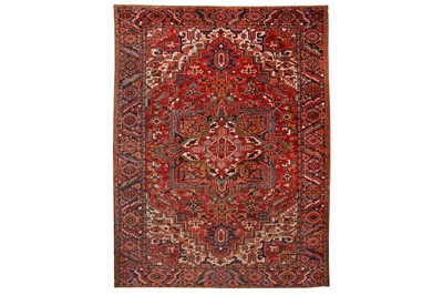 Lot 79 - A HERIZ CARPET, NORTH-WEST PERSIA