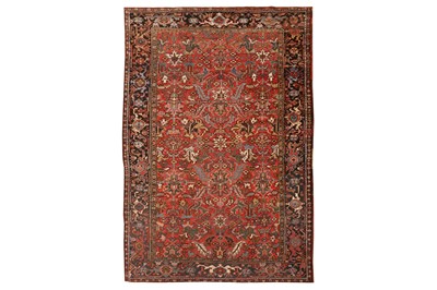 Lot 58 - A FINE HERIZ CARPET, NORTH-WEST PERSIA