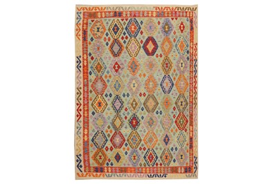 Lot 59 - A FINE TURKISH KILIM
