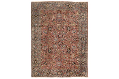 Lot 36 - AN ANTIQUE TABRIZ CARPET, NORTH-WEST PERSIA