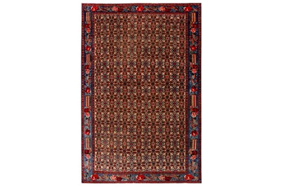 Lot 62 - A FINE SENNEH RUG, WEST PERSIA