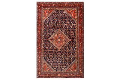 Lot 6 - AN ANTIQUE MAHAL RUG, WEST PERSIA