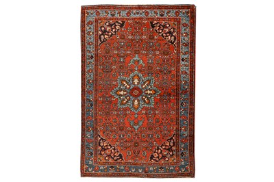 Lot 24 - A FINE BIJAR RUG, NORTH WEST PERSIA