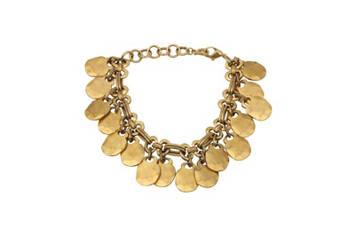 Lot 399 - Dior Hammered Chain Bracelet