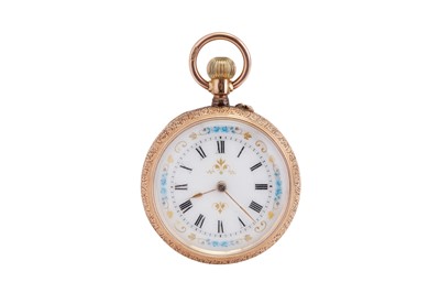 Lot 302 - OPEN FACE POCKET WATCH.