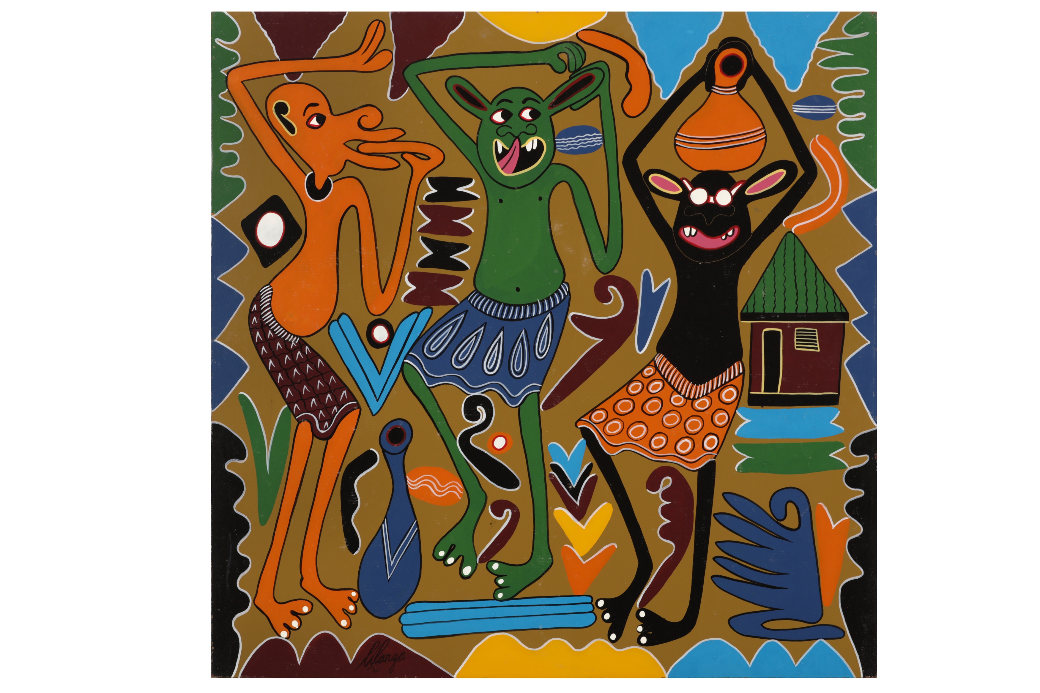 Lot 72 - GEORGE LILANGA (TANZANIAN 1934–2005)