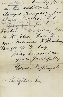 Lot 768 - Nightingale (Florence)