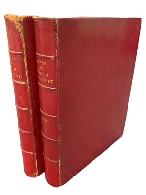 Lot 99 - Fouquet (Jean) & Delaunay (Henri, ed.) Oeuvre de Jehan Foucquet