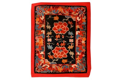 Lot 94 - AN ANTIQUE TIBETAN MAT
