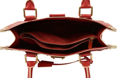 Lot 7 - Louis Vuitton Red Suhali Le Fabuleux Bag