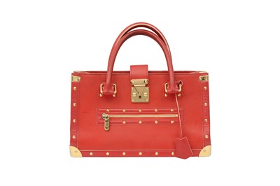 Lot 7 - Louis Vuitton Red Suhali Le Fabuleux Bag