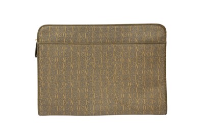 Lot 192 - Valentino Khaki Logo Document Holder