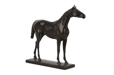 Lot 66 - ADRIAN JONES (BRITISH, 1845-1938) : A BRONZE MODEL OF EPSOM DERBY WINNER ‘PERSIMMON’