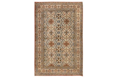 Lot 46 - A FINE QUM RUG, CENTRAL PERSIA