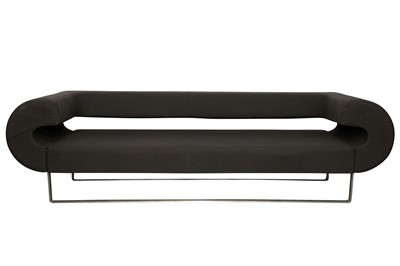 Lot 402 - A CONTEMPORARY THREE SEATER SETTEE