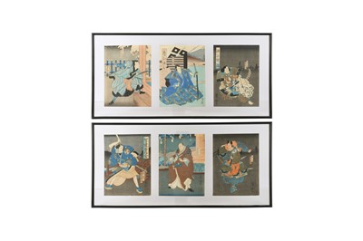 Lot 599 - YOSHITAKI UTAGAWA (1841-1899)