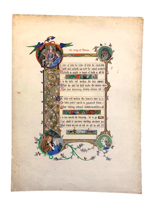 Lot 99 - Illuminated manuscripts.- Laurent de Lara (David)