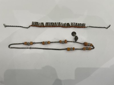 Lot 829 - A LARGE GROUP OF TIBETAN JEWELLERY AND METALWORK.