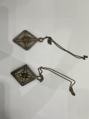 Lot 829 - A LARGE GROUP OF TIBETAN JEWELLERY AND METALWORK.