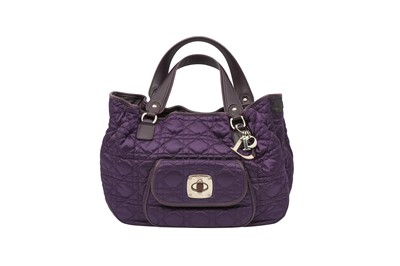 Lot 91 - Christian Dior Purple Charming Small Tote