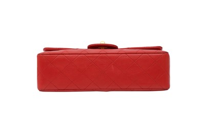 Lot 2 - Chanel Red Small Classic Double Flap Bag