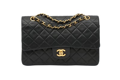Lot 427 - Chanel Black Medium Classic Double Flap Bag