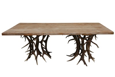 Lot 294 - DANILO SCHIRATO, A DINING TABLE, CONTEMPORARY