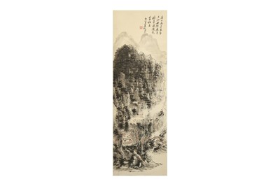 Lot 144 - HUANG BINHONG (attributed to, 1865 – 1955). Landscape.