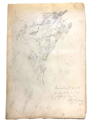 Lot 100 - Germany.- Poetry, music & watercolour
