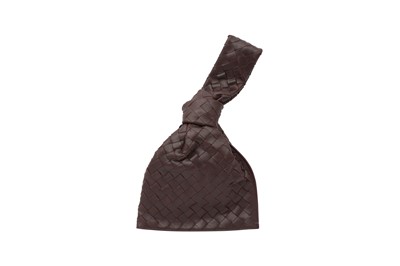 Lot 86 - Bottega Veneta Plum Intrecciato Mini Twist Bag