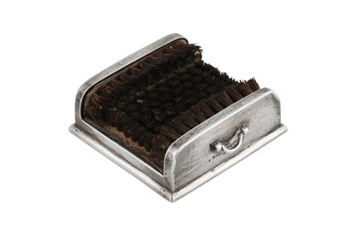 Lot 43 - A Victorian sterling silver novelty pen wipe, London 1894 by Sampson Mordan