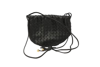 Lot 439 - Bottega Veneta Black Intrecciato Mini Bulb Bag