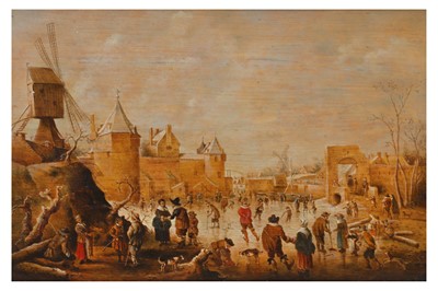 Lot 9 - FOLLOWER OF ESAIAS VAN DE VELDE (THE HAGUE 1587-1630 AMSTERDAM)