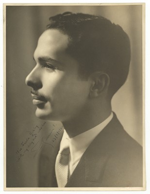 Lot 819 - Hussein bin Talal, King of Jordan