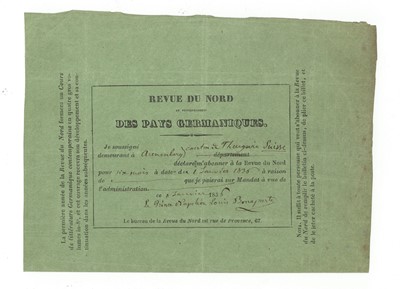 Lot 822 - Napoleon III [Prince Charles Louis Napoleon Bonaparte]