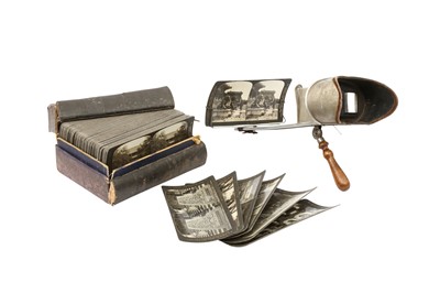 Lot 273 - A SET OF STEREOCARDS AND A STEREOVIEWER MADE BY PERFECSCOPE.