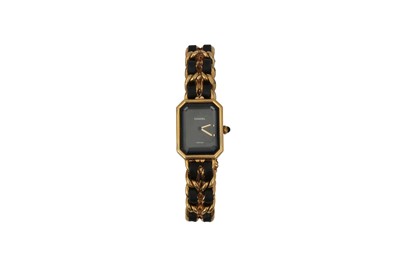 Lot 475 - Chanel Black Premiere Watch - Size M