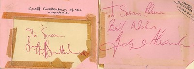 Lot 514 - Autograph Album.- Music & Sport