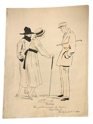 Lot 125 - Dodo [Dodo Schonch?] ‘Un petit souvenir du danceur’