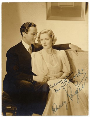Lot 618 - Pickford (Mary) & Buddy Rogers