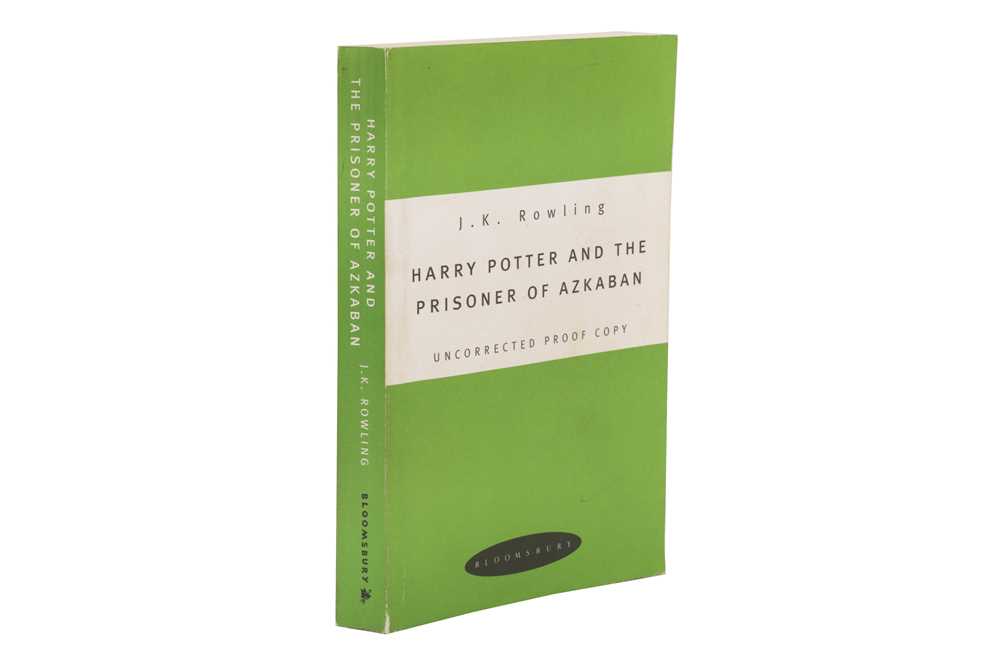 Lot 70 - Rowling (J.K.) Prisoner of Azkaban, proof copy.
