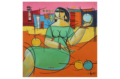 Lot 21 - MOHAMMED HAMDAN (IRAQI 20TH CENTURY)