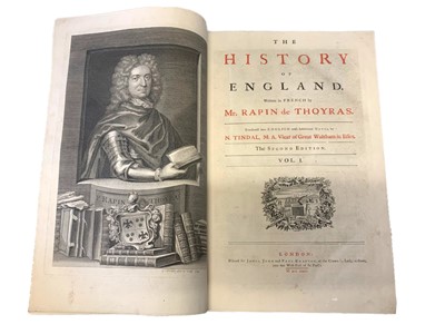 Lot 18 - England.- Thoyras (Rapin de)