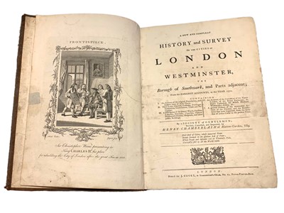 Lot 232 - Chamberlain (Henry) A New and Compleat History and Survey of the Cities of London and Westminster