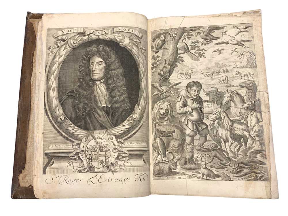 Lot 7 - L'Estrange (Sir Roger, ed.) Fables, of Aesop