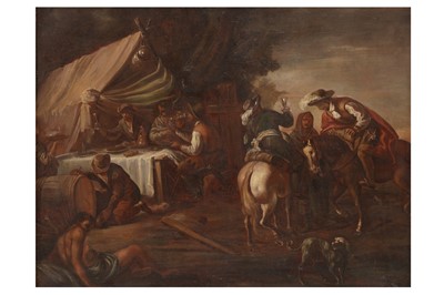 Lot 19 - CIRCLE OF NICOLAES PIETERSZOON BERCHEM (HAARLEM 1620-1683 AMSTERDAM)